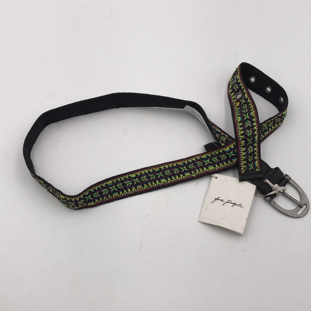 Free People Moving To Mars Printed Belt in After Party - Picture 4 of 5